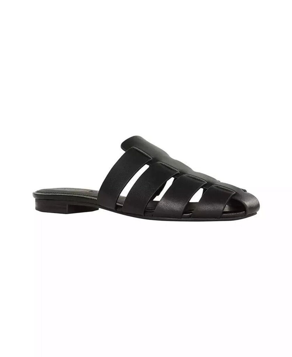 Katy Perry The Confidant Fisherman Square Toe Mule Black sandals Women’s 10 NEW - Picture 2 of 6